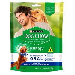 Petisco Purina Dog Chow Extra Life Saúde Oral para... - Loja Modelo