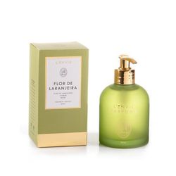 Sabonete Líquido Flor de Laranjeira 200ml Lenvie -... - BARBIZAN DECORE
