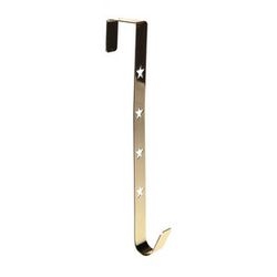 Gancho de Porta para Guirlanda Estrela Dourado - C... - BARBIZAN DECORE