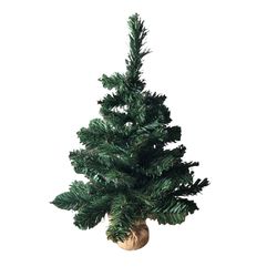 Mini Pinheiro Verde Base Juta 60cm - 26814 - BARBIZAN DECORE