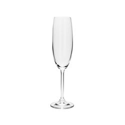 Jogo 6 Taças Champagne Cristal Gastro 220ml Bohemi... - BARBIZAN DECORE