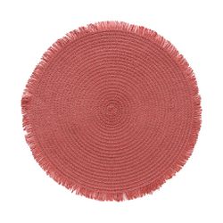 Jogo Americano Avulso Lana Terracota 38cm - Copa&c... - BARBIZAN DECORE