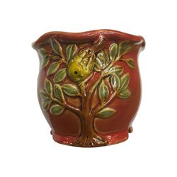 Mini Vaso Árvore Vermelho em Cerâmica - 34715 - BARBIZAN DECORE