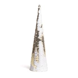Árvore Formato Cone Com Lantejoula Ouro 60cm - 350... - BARBIZAN DECORE