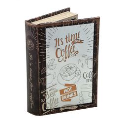Caixa Livro Espelhada Coffee Decorativa - 37004 - BARBIZAN DECORE
