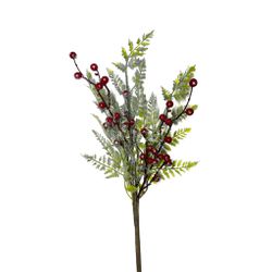 Galho Natalino Brilho Berry Enfeite P/ Árvore de N... - BARBIZAN DECORE