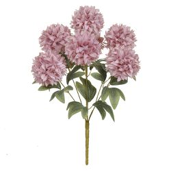 Buque Crisantemo Rosa Antigo 42cm - 40543 - BARBIZAN DECORE