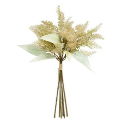 Buque Ramalhete Mamona Creme Outono 38cm Flor Deco... - BARBIZAN DECORE