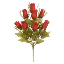 Buquê de Rosas C/9 Flores Plantas Artificiais Deco... - BARBIZAN DECORE