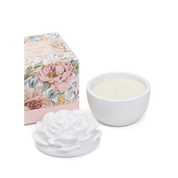 Vela Perfumada Decorativa Flor Vanilla Greenswet G... - BARBIZAN DECORE