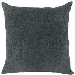 Almofada Boucle Chumbo Lisa 52x52cm - 42969 - BARBIZAN DECORE