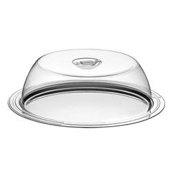 Porta Bolo Tramontina Ciclo em Aço Inox com Tampa ... - BARBIZAN DECORE