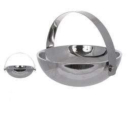 Balde Champanheira Bowl Inox Gelo Servir Champagne... - BARBIZAN DECORE