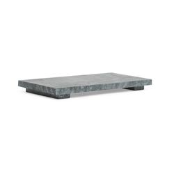 Bandeja Decorativa Lavabo Banheiro 30cm Em Mármore... - BARBIZAN DECORE