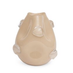 Vaso Coleção Orgânica Em Vidro Bege G Luxo - 45508... - BARBIZAN DECORE