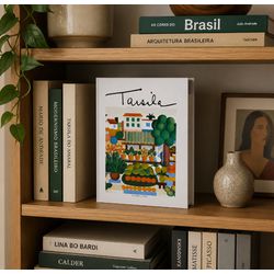Caixa Livro Baseada Na Obra A Feira De Tarsila Do ... - BARBIZAN DECORE