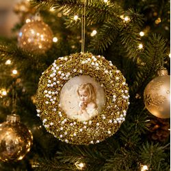 Moldura Quadrinho Pendurar Decoração Natal Fotos F... - BARBIZAN DECORE