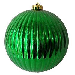 Bola Natal 1 Unidade Perolada Verde 15cm - 42403 - BARBIZAN DECORE