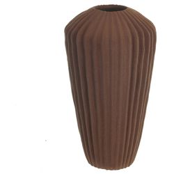 Vaso Decorativo Porcelana 26cm Terracota - 5312000 - BARBIZAN DECORE