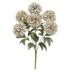 Buque Crisantemo Off White 42cm - 40542 - BARBIZAN DECORE