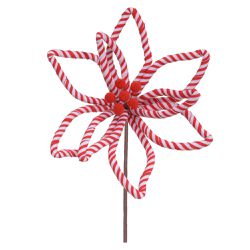Flor Bico De Papagaio Flor De Natal Vermelho E Bra... - BARBIZAN DECORE