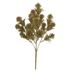 Galho Natal Decorativo Glitter Dourado 35cm - 3839 - BARBIZAN DECORE