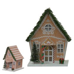 Casinha Natalina GingerBread com Led - 42476 - BARBIZAN DECORE