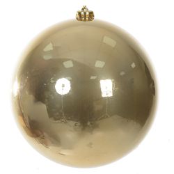 Bola De Natal Grande Perolada 1 Unidade 20cm - 439... - BARBIZAN DECORE