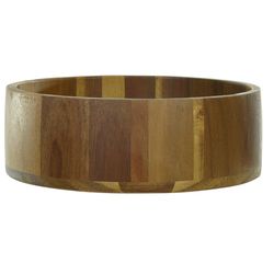 Bowl Redondo Madeira Acácia 29,2cm - 45331 - BARBIZAN DECORE