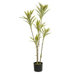 Arvore Dracena Planta Artificial Dracena c Pote Re... - BARBIZAN DECORE