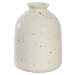 Vaso Decorativo Porcelana Off White Luma 10,9cm - ... - BARBIZAN DECORE