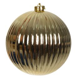 Bola De Natal Grande Brilho Gomos 1 Unidade 15cm -... - BARBIZAN DECORE