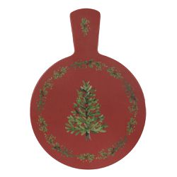 Tábua Petisqueira Para Natal Mesa Posta Melanina P... - BARBIZAN DECORE