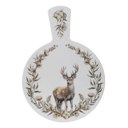 Tábua Petisqueira Para Natal Mesa Posta Melanina C... - BARBIZAN DECORE