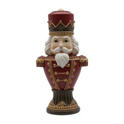 Decoração Natal Quebra Nozes 30cm Vermelho Tok Da ... - BARBIZAN DECORE