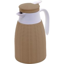 Garrafa Térmica 6836 1L Marrom Lyor - 32069 - LOJADOHELIO