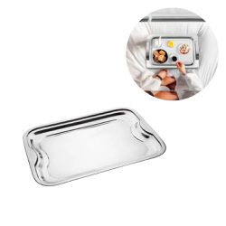 Bandeja Retangular 35 Inox AD - 48612 - LOJADOHELIO