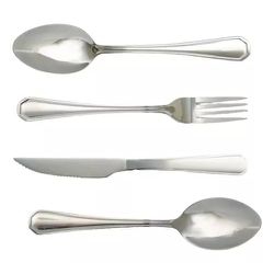 Faqueiro 24 Peças Atenas Inox AD - 31055 - LOJADOHELIO