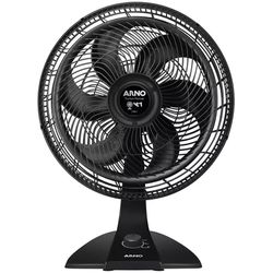 Ventilador Arno Turbo Force Preto 127V Mesa ou Par... - LOJADOHELIO