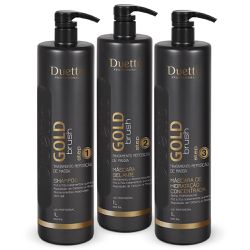 Kit Tratamento Gold Brush Duetto Professional - Loja Duetto Super