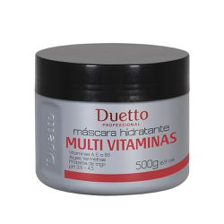 Máscara Hidratante Multi Vitaminas Duetto 500g - Loja Duetto Super