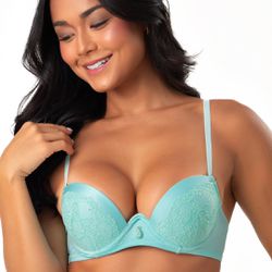 15091 - Conjunto Push Up. Calcinha fio. - Frais - ... - Duzani
