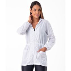 30410 - Parka Fitness. - Branco - Duzani