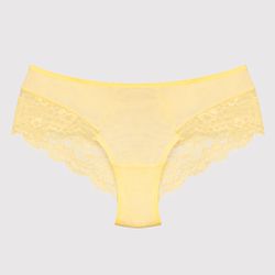 24584 - Calcinha clássica avulsa. - Amarelo - Duzani