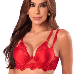 12527 - Conjunto Push Up. Calcinha fio. - Beijo - ... - Duzani