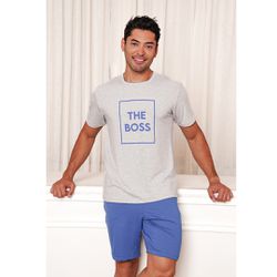 29326 - Pijama curto masculino. - Colorido - Duzani