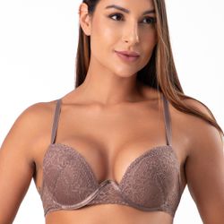 Conjunto Push Up. Calcinha fio.