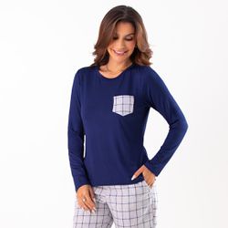 25555 - Pijama de inverno. - Colorido - Duzani