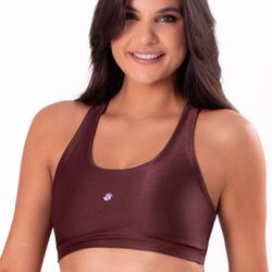 30980 - Top fitness Nadador - Marrom - Duzani