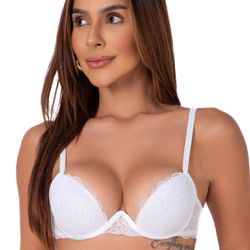 Conjunto Push Up. Calcinha fio.